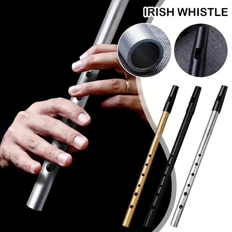 Tin Whistle Flute - Miwayer أصيلة الأيرلندية صافرة الناي C/D