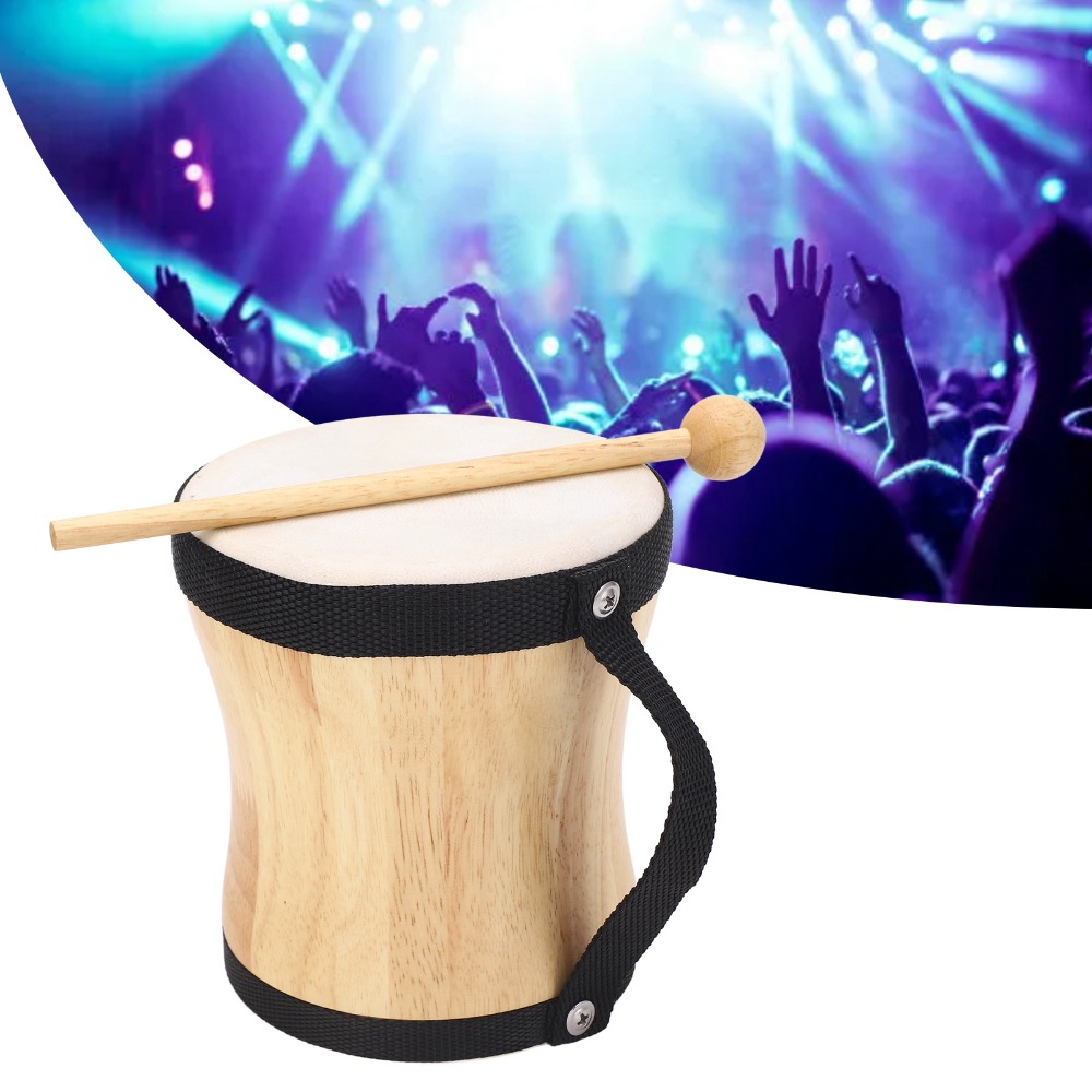 Bongo Drum Set - طقم طبول يدوية فاخر من الخشب