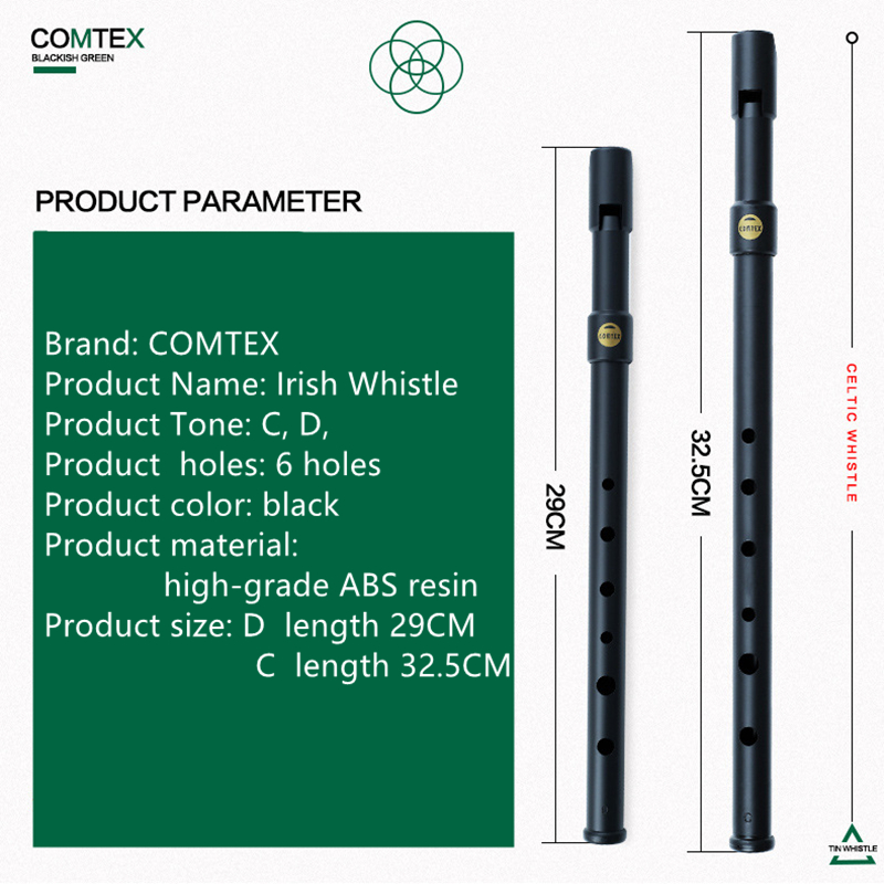 عالية الجودة ايرلندا COMTEX ال - مراجعة Tin Whistle Flute وسعره