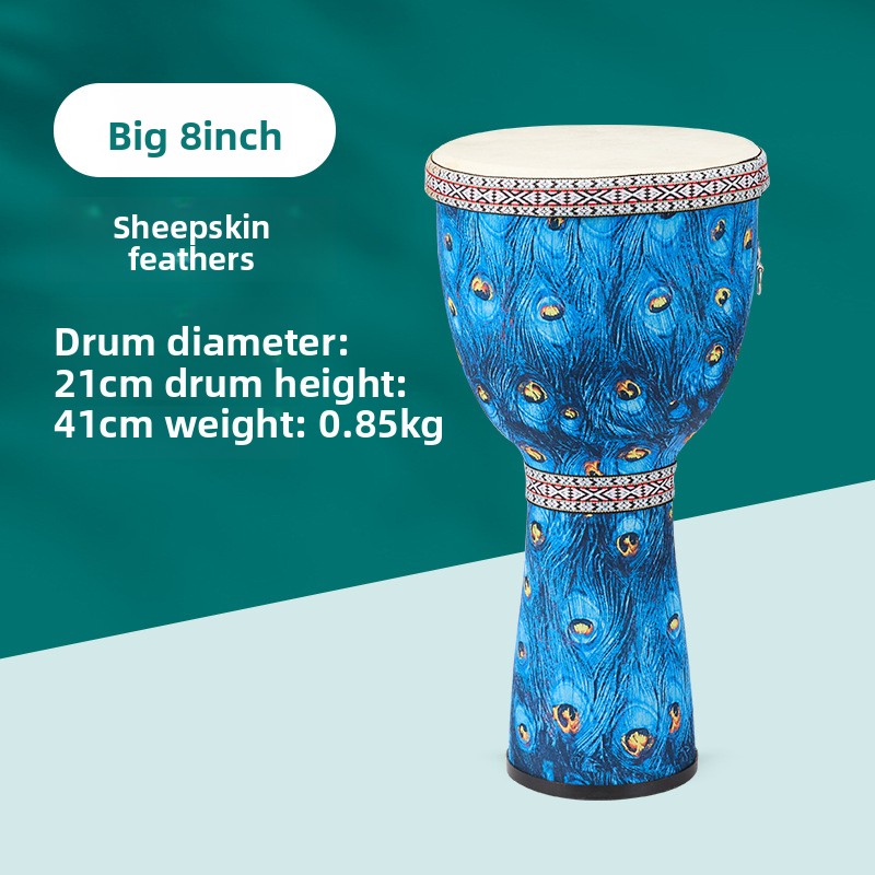 طبلة يدوية أفريقية كبيرة مقاس  - مراجعة Bongo Drum Set وسعره