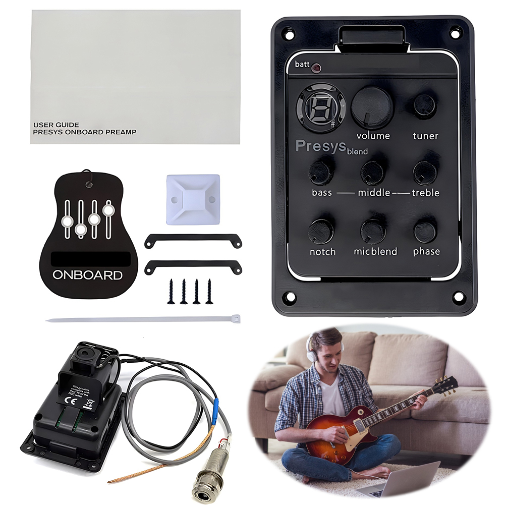 لاقط صوت جيتار فايشمان بريسيس  - مراجعة Dobro Resonator Guitar وسعره