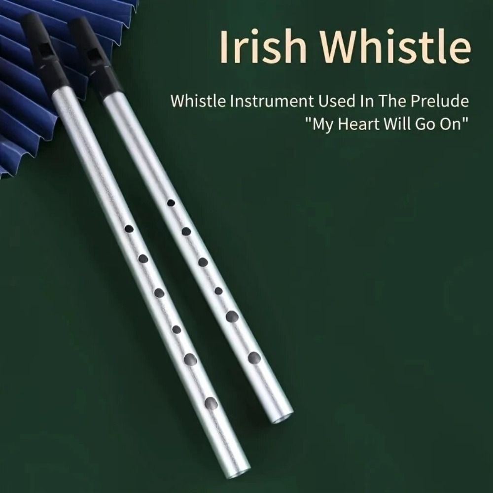 فلوت أيرلندي بمفتاح C/D، نغمة  - مراجعة Tin Whistle Flute وسعره