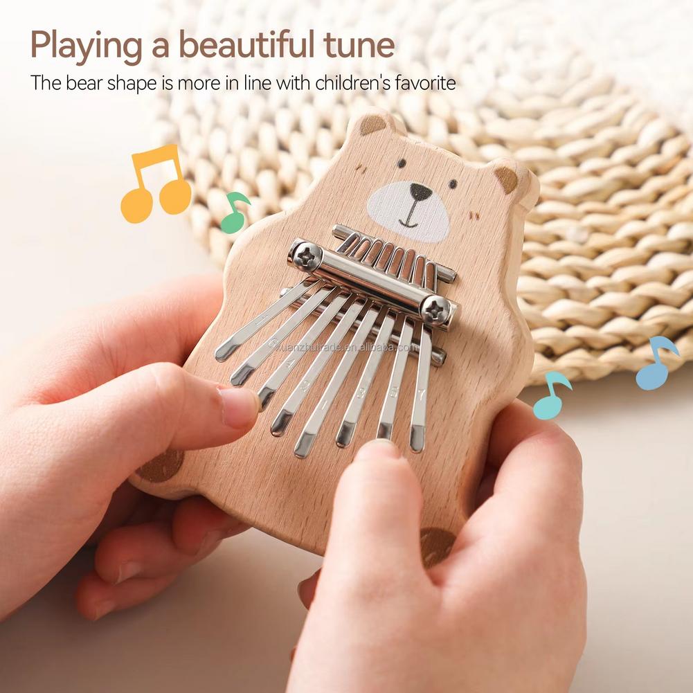 آلة كاليمبا صغيرة محمولة بـ 8  - مراجعة Musical Instrument Piano وسعره