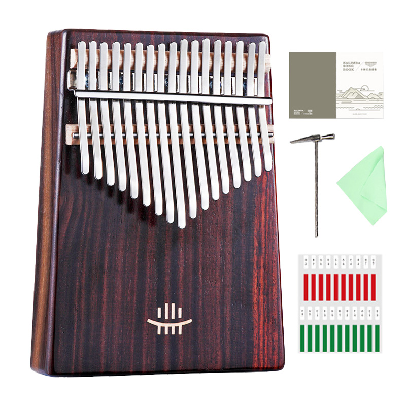 Hluru-بيانو إبهام خشبي صلب بال - مراجعة Musical Instrument Piano وسعره
