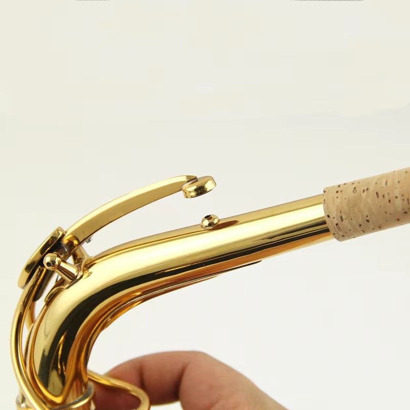 ساكس منحني الرقبة أنبوب E-مسطح - مراجعة Musical Instrument Youtube وسعره