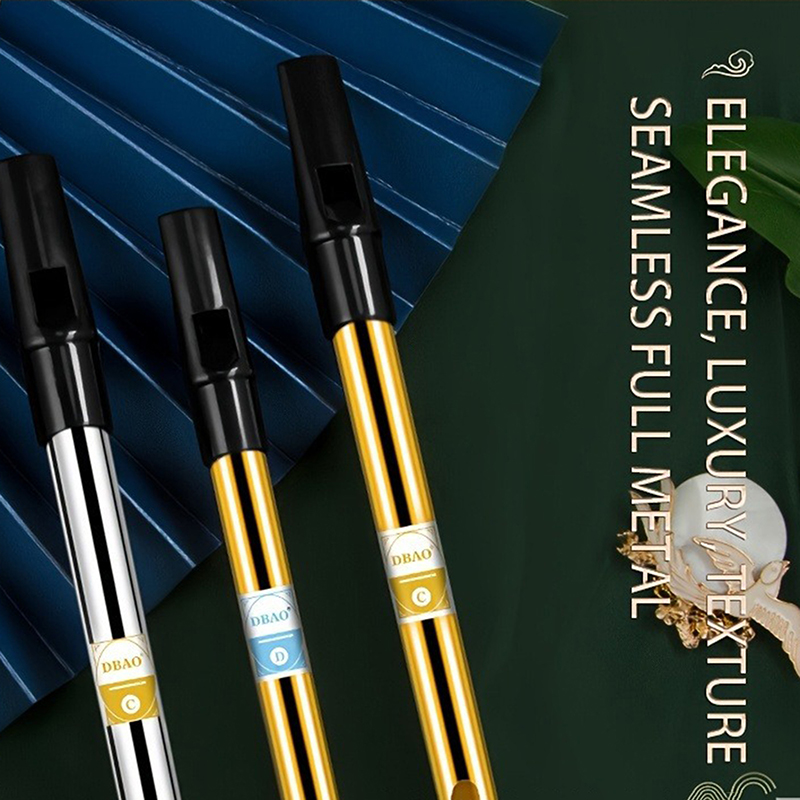1 قطعة C/D مفتاح القصدير بيني  - مراجعة Tin Whistle Flute وسعره
