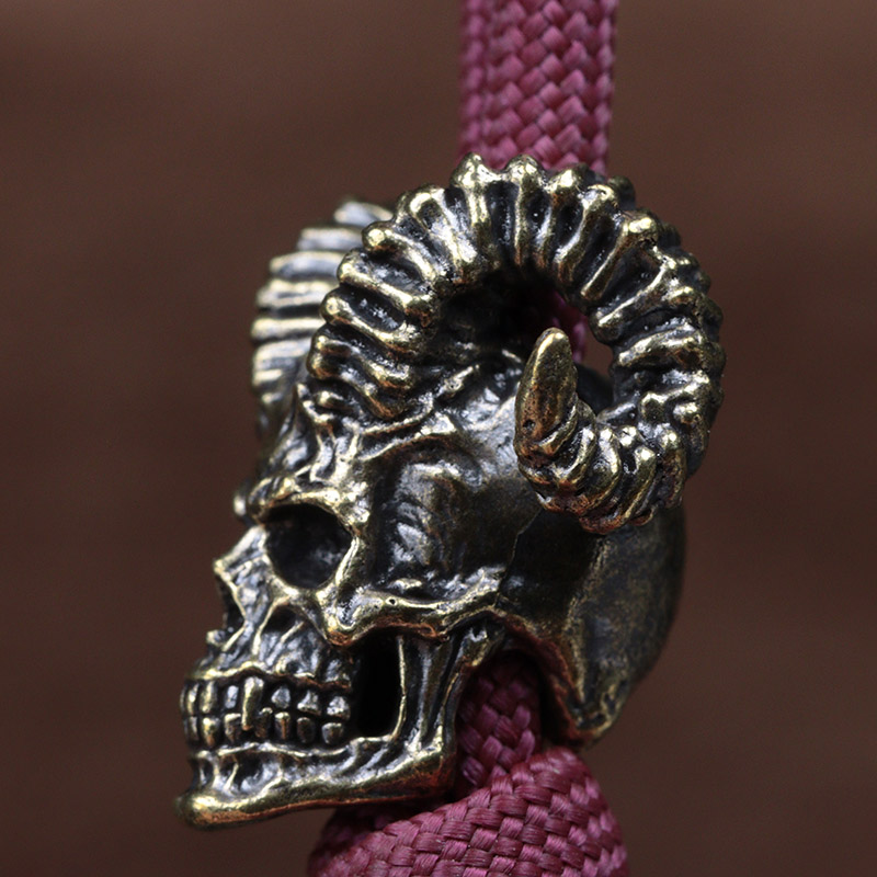 الماعز القرن الجمجمة رئيس النح - مراجعة Musical Instrument Jewelry وسعره