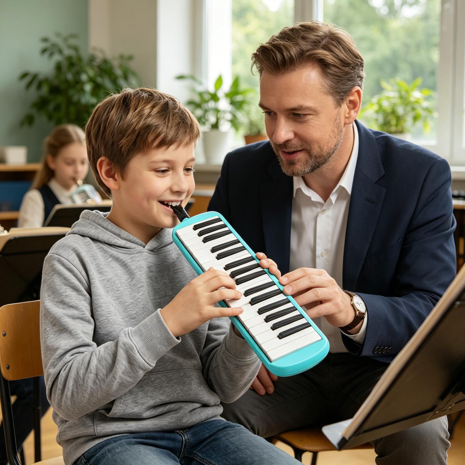 32 مفتاحًا من نوع ميلوديكا، لو - مراجعة Musical Instrument Youtube وسعره